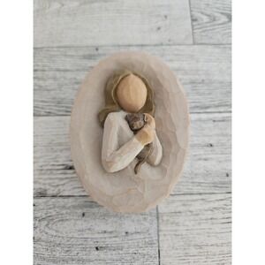 Trinket Box My Friend Puppy Dog Oval Willow Tree by Demdaco 2005